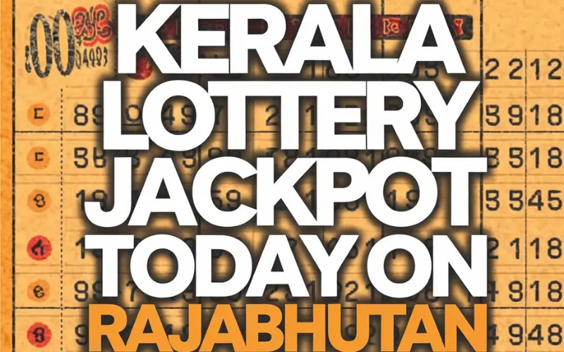 kerala lottery jackpot today